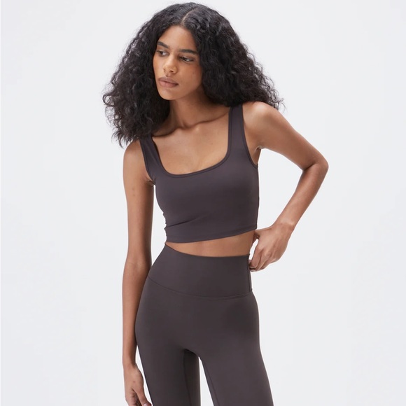 NWT Adanola Square Neck Bra - Coffee Bean - S - Picture 4 of 6